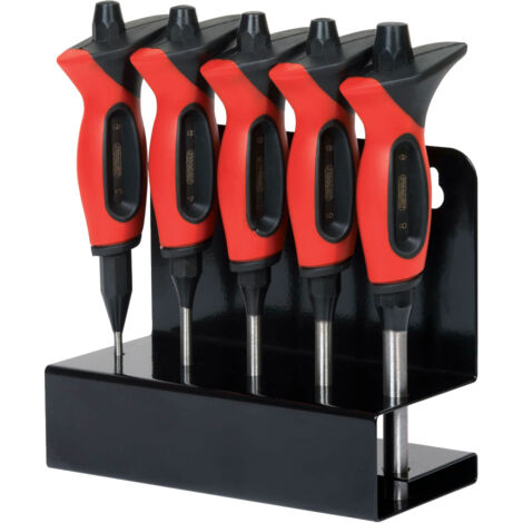KS Tools - Présentoir de chasses goupilles brunis 5pcs (3-4-5-6-8mm) L150mm - 156.0220