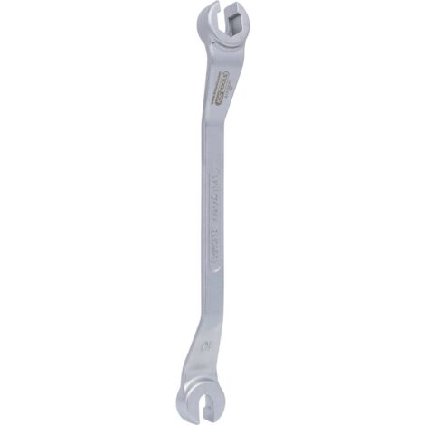 Kstools – Clé à tuyauter coudée 10x11mm – Acier chrome vanadium – Tête à 30° pour accès optimal – Pour conduits de frein