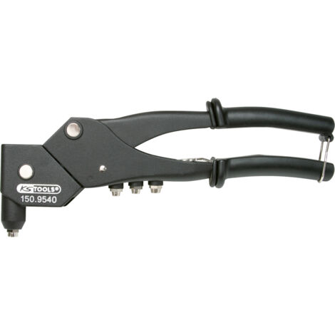 KS Tools - Pince à riveter à tête pivotante 360°, L. 290 mm - 150.9540 (1/5)