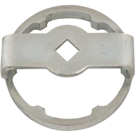 Cloche pour filtre à huile 3/8", diamètre 66,6 mm / 6 rainures
