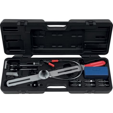 Kstools – Outil de contrôle volant bi-masse – 17 pièces – Acier spécial – Coffret robuste – Contrôle usure embrayage