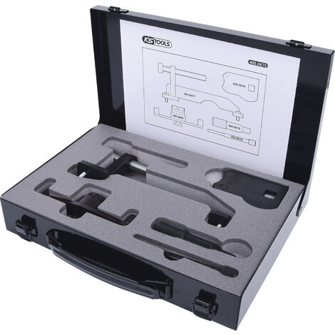 KS TOOLS Jeu d'outils de réglage moteur pour GM / Opel / Saab, 5 pcs ( 400.0675 )