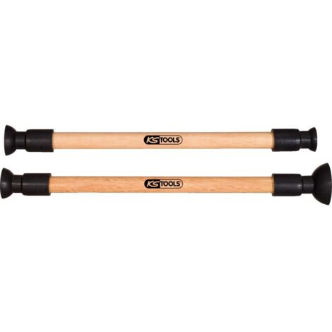 Kstools – Rodoir de soupapes 22/32 mm – Ventouses en caoutchouc – Manche en bois verni pour prise en main confortable – Outil du mécanicien