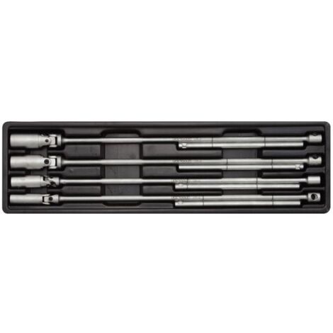 KS TOOLS Jeu de clés à bougies articulées, 4 pcs, 14-21mm ( 517.1130 )
