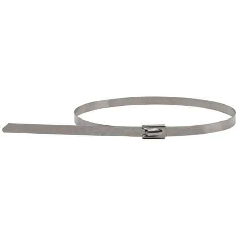 KS TOOLS Serre-câbles en inox avec fermeture à bille, 4,6x250 mm, 100 pièces ( 115.1592 ) (1/5)