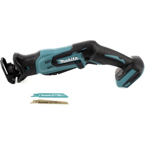 Makita DJR 183 M1J Scie recipro sans fil 18 V + 1x batterie rechargeable 4,0 Ah + Makpac - sans kit chargeur