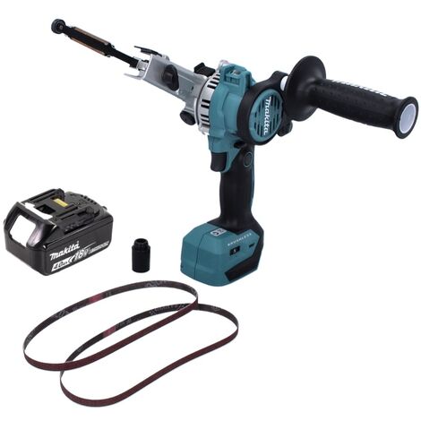 Ponceuse Bande 6 Vitesses Réglables Ponceuse Bande, Ponceuse Bande Batterie Compatible Avec Makita 18V Ponceuse Sans Fil Sur Batterie Multi Ponceuse Lime électrique 1 - Bricolage Ponceuse Bois Métal Bande 330mm
