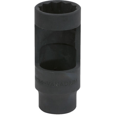 Kstools – Douille d'injecteur 1/2' 27mm – 12 pans – Longueur 85mm – Pour moteurs diesel – Coffret compatible 150.2100-150.2124 (1/2)