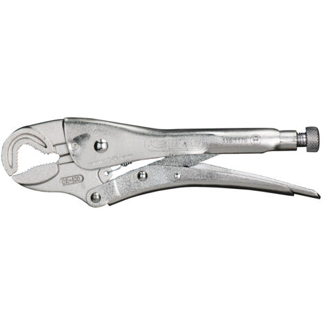 KS Tools - Pince étau pour écrous, 16-27 mm, L.220 mm - 115.1176