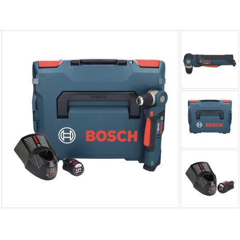 Bosch Professional GWB 12V-10 Perceuse d'angle sans fil 12 V 11 Nm + 1x batterie 3,0 Ah + chargeur + L-Boxx (1/5)