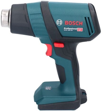 Bosch GHG 18V-50 Professional Pistolet à air chaud sans fil 18 V 300 C / 500 C + 1x batterie 4,0 Ah + L-Boxx - sans chargeur