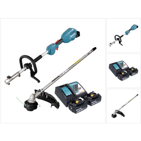 Makita DUX 18 RT2X1 Outil multifonction sans fil 18 V Brushless + 2x batterie 5,0 Ah + kit chargeur