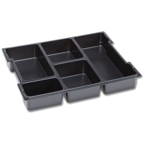 FP – Casier de rangement pour petites pièces 5 bacs – Plastique embouti – Compatible L-BOXX 102 – Rangement organisé d'accessoires - 6000002303 (1/4)