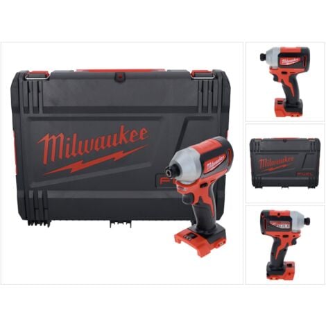 Milwaukee M18 BLID2-0X Clé à choc sans fil 18 V 180 Nm 1/4'' Brushless (  4933464519 ) + HD Box - sans batterie, sans chargeur