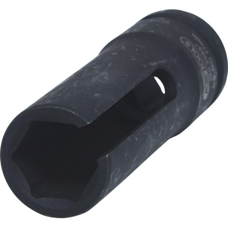 Kstools – Douille longue 1/2' pour sonde lambda 17mm – Acier Chrome-Molybdène extra-fin – Longueur 78mm pour accès facile – Compatible tous véhicules