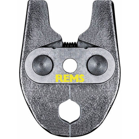 Blanc Habitat – Pince à sertir profil V Ø18 – Acier forgé trempé – Pressage précis pour systèmes A-press et Aquatis – Compatible MiniPress REMS