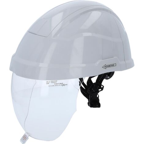 Casque de protection avec écran facial intégré pour électricien (1/3)