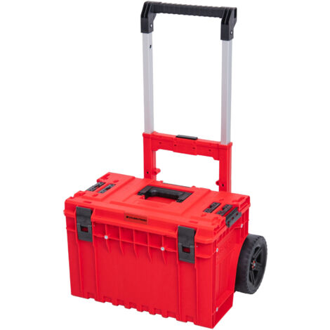 Toolbrothers RHINO XL Cart Plus Ultra Mallette à Outils Mobile, 37 L, IP66, Avec Double Poignée Télescopique