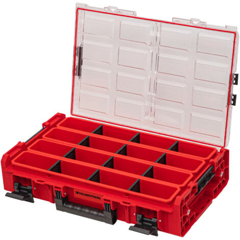 Toolbrothers RHINO XXL Organizer ULTRA hauteur XL boîtes+ 13,5 l IP66 avec boîtes amovibles + séparateurs (1/4)