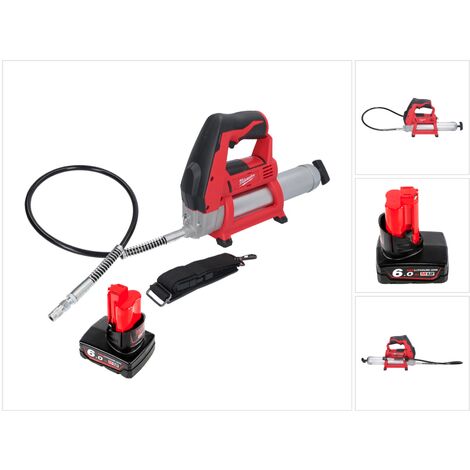 Pistolet à Graisse Sans Fil MAXXT 20V - 20000 PSI Avec Batterie 4Ah | Professionnel 6 Vitesses