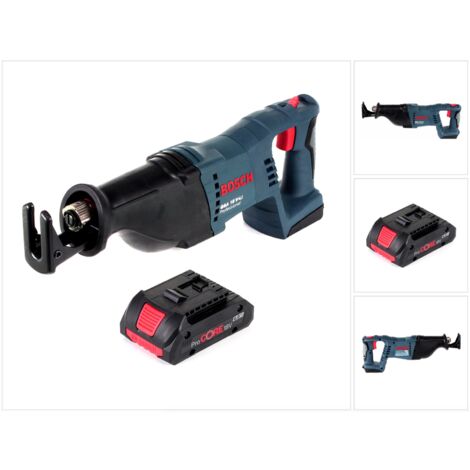 Bosch GSA 18 V-Li Scie sabre sans fil 18V + 1x batterie 4,0Ah - sans chargeur, sans coffret (1/5)