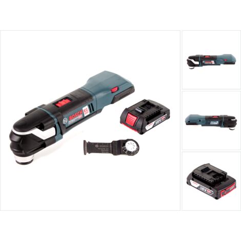 Bosch GOP 18V-28 Cutter multifonctions sans fil 18V StarlockPlus Brushless + 1x batterie 2,0Ah - sans chargeur