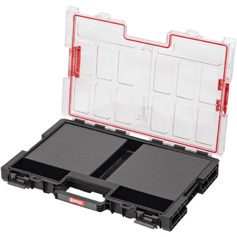 Qbrick – Organisateur empilable 531 x 379 x 77 mm 6 l IP66 – Insert en mousse multicouches – Protection étanche contre poussière et eau (1/5)
