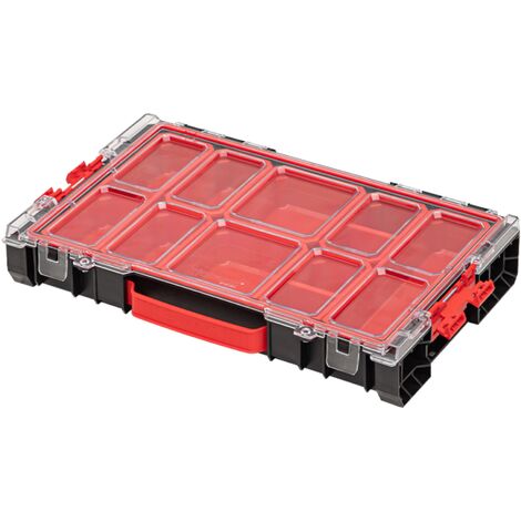 Qbrick – Organiseur PRO 100 empilable 5 l – Dimensions 452 x 296 x 79 mm – Couvercle en polycarbonate – Joint d'étanchéité – Système Easy Access - MM 5 L