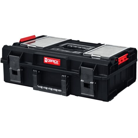 FP – Mallette à outils professionnelle Qbrick System ONE 200 2.0 – Organisateur modulaire 585 x 385 x 190 mm – Capacité 15,4 L – IP66 (1/5)