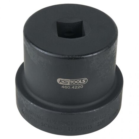 KS TOOLS Douille pour écrous moyeux avec guide 1', 12 pans, 90 mm ( 460.4230 ) (1/3)