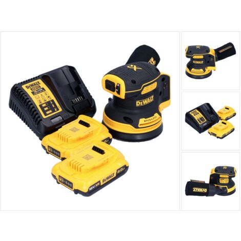 DeWalt DCW 210 D2 Ponceuse excentrique sans fil 18 V 125 mm Brushless + 2x batterie 2,0 Ah + chargeur (1/5)