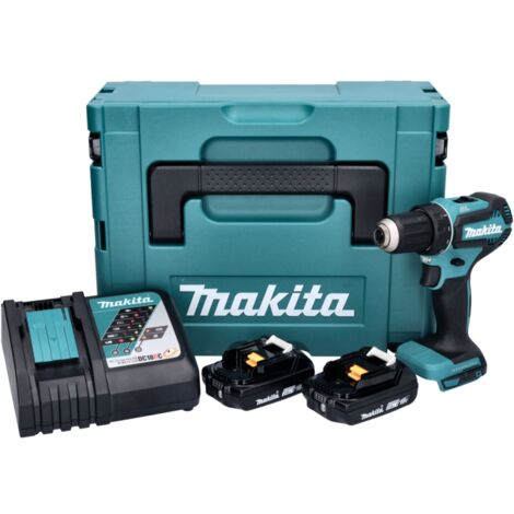 Makita Maktia DDF 486 F1J Perceuse-visseuse Sans Fil 18 V 130 Nm Brushless 1x Batterie 3,0 Ah Makpac