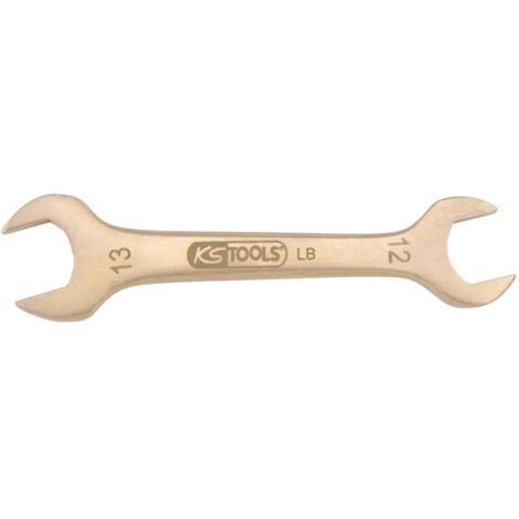BRONZEplus Clé à fourche double en tôle 3/16x7/32" (1/2)