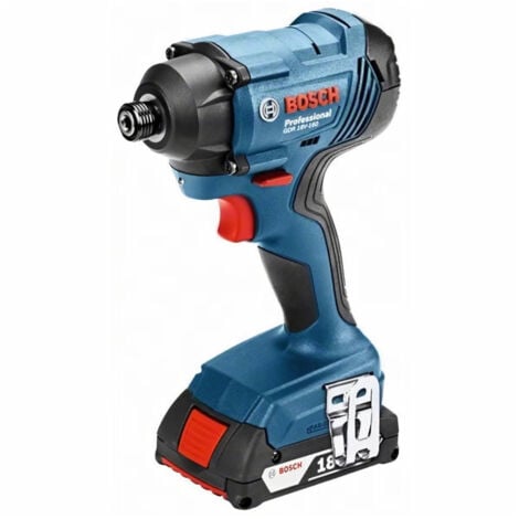 Bosch GDR 18 V-160 Visseuse à chocs sans fil avec douille haxagonale 1/4" + Insert L-Boxx - sans Batterie, sans Chargeur ni Coffret de transport ( 06019G5106 )