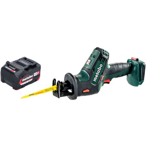 Metabo SSE 18 LTX Compact Akku Reciprosge Sbelsge 18 V 13 mm + 1x batterie 4,0 Ah - sans chargeur (1/5)