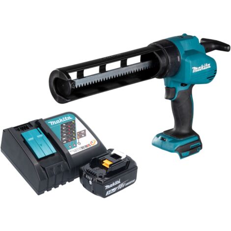 Makita DCG 180 RF1 Pistolet à cartouche sans fil 18 V + 1x batterie 3,0 Ah + chargeur (1/5)