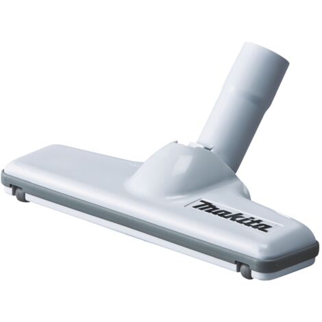 Makita – Buse T de sol 225 mm blanche pour aspirateur – Compatible DVC26x et DVC660x – Roulettes pour surfaces dures – 1234862