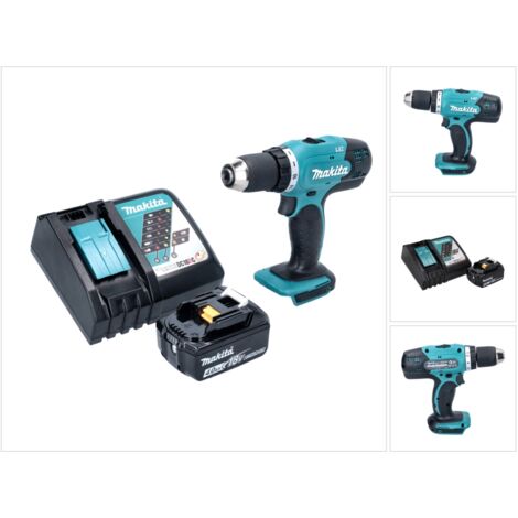 Makita DDF 453 RM1 Perceuse-visseuse sans fil 18 V 42 Nm + 1x batterie 4,0 Ah + chargeur (1/5)