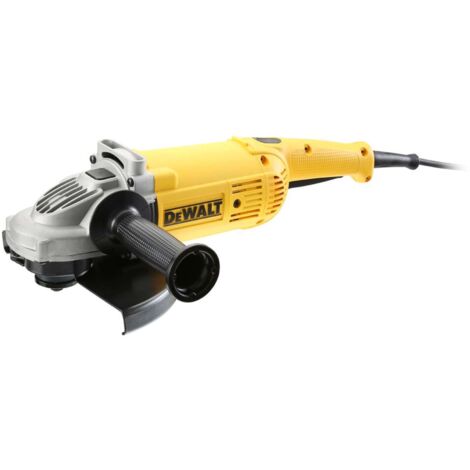 Dewalt – Meuleuse 230 mm DWE492S – Puissance 2200W – Vitesse 6600 tr/min – Pour béton armé et métaux – Poignée latérale à 2 positions - DWE492S-QS