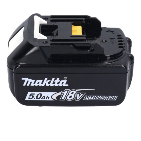Makita DVC 750 LT1 Aspirateur sans fil LXT 18 V 67 mbar 7,5 l Brushless + 1x batterie 5,0 Ah - sans chargeur