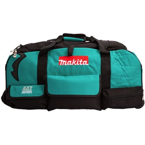 Makita – Sac de transport 700 x 380 x 300 mm – Tissu robuste – Compartiments pour outils – Roulettes et poignée trolley (1/10)