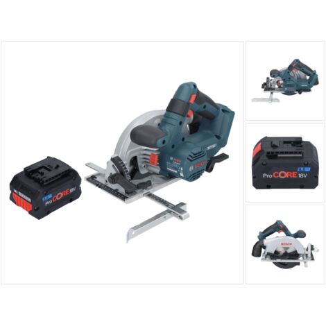 Scie Circulaire Sans Fil 18V Compatible Makita Avec 2 Lames 185mm - Profondeur 64mm