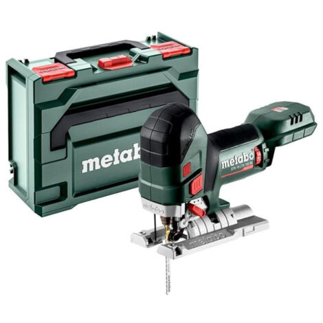 Scie sauteuse sans fil 18V – Moteur Brushless – Profondeur de coupe 150 mm – Pour bois dur et métal – MetaBOX incluse