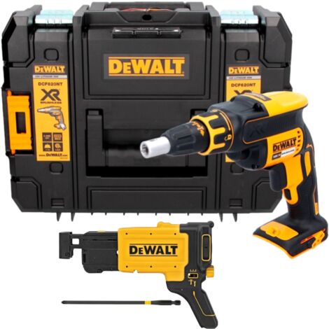 DeWalt DCF 620 NT Visseuse pour cloisons sèches sans fil 18 V 30 Nm Brushless + TSTAK - sans batterie, sans chargeur