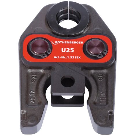 ROTHENBERGER Mâchoire à sertir Standard, U, 25 - 015315X