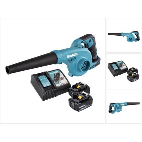 Souffleur Aspiration Sans Fil 18V Compatible Makita – 1000W Puissant, Souffleur Feuilles & Poussière Portable, Nettoyage Voiture Jardin Maison (sans Batterie)