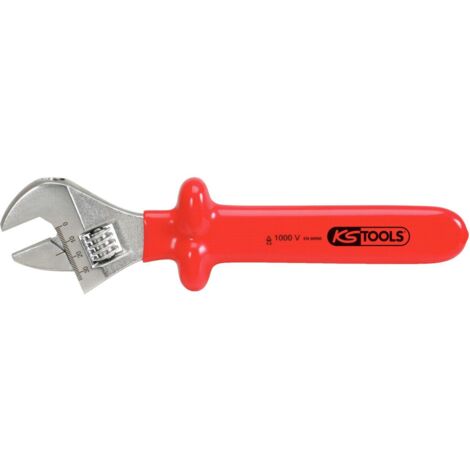 Clé à molette avec revêtement isolant, 24 mm (1/2)