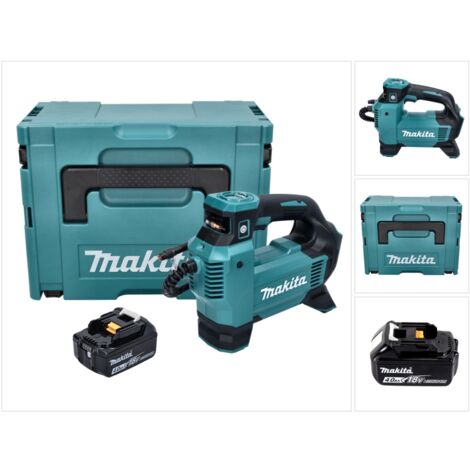 Makita DMP 181 M1J Compresseur sans fil 18 V 11,1 bar + 1x batterie 4,0 Ah + Makpac - sans chargeur (1/5)