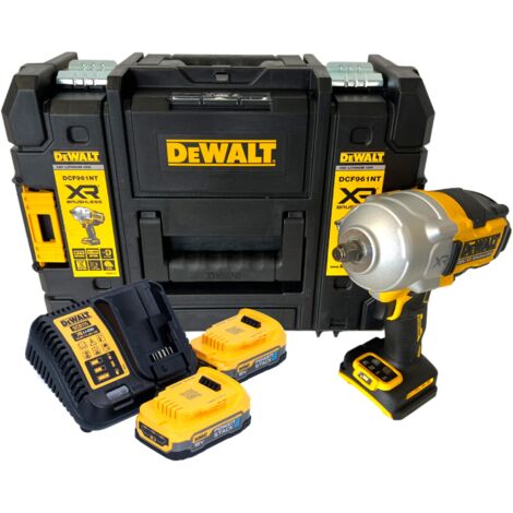 DeWalt DCF 961 E2T Clé à choc sans fil 18 V 1632 Nm 1/2'' Brushless + 2x Powerstack batterie 1,7 Ah + chargeur + TSTAK (1/5)