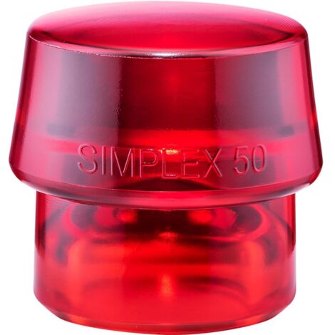 Tête de marteau de protection Halder SIMPLEX tête-Ø 50 mm - 3206050